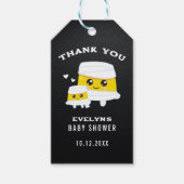 Mummy Halloween Baby shower Cadeaulabel (Voorkant)