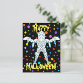 Mummy Halloween Briefkaart (Staand voorkant)