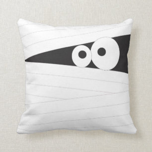 mummy halloween goot kussen, accentenkamdecor kussen