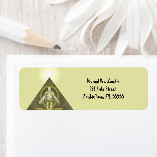 Mummy - Halloween Labels (Insitu)