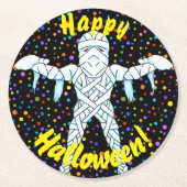 Mummy Halloween Onderzetters (Voorkant)