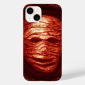 Mummy Head Scratch iPhone Case (Achterkant)