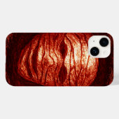Mummy Head Scratch iPhone Case (Achterkant (horizontaal))