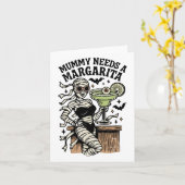 Mummy heeft een Margarita nodig Summer Girly Summe Kaart (Gele Bloem)