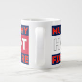 Mummy Hot Figuur Grote Koffiekop (Achterkant)