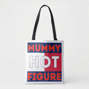 Mummy Hot Figuur Tote Bag