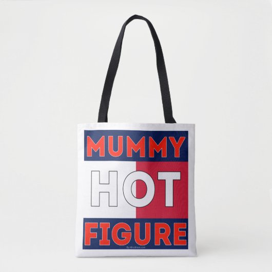 Mummy Hot Figuur Tote Bag (Voorkant)