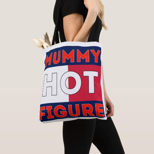 Mummy Hot Figuur Tote Bag (Dichtbij)