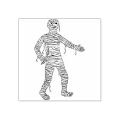 Mummy illustration art stamp rubberstempel (Afrduk)