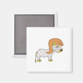 Mummy Lion Magneet (Voorkant / Achterkant)