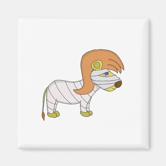 Mummy Lion Magneet (Voorkant)