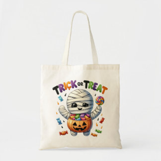 Mummy Madness Trick or treat Bag Tote Bag