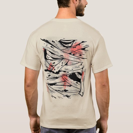 Mummy Mayhem T-shirt (Achterkant)