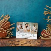 'Mummy & Me' 1e Moederdag 3 x Foto Collage Fotoplaat (Zijkant)