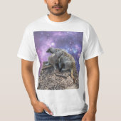 Mummy Meerkat en haar pop, T-shirt (Voorkant)