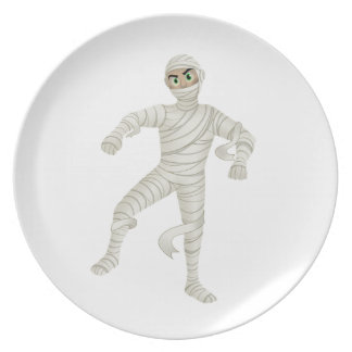 Mummy met Green Eyes Melamine+bord