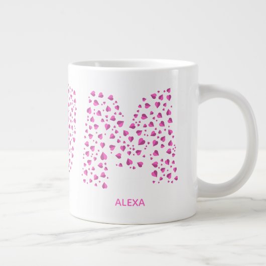 Mummy Modern Kinder naam Mum Grote Koffiekop (Rechts)