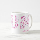 Mummy Modern Kinder naam Mum Koffiemok (Voorkant rechts)