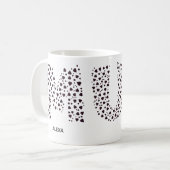 Mummy Modern Kinder naam Mum Koffiemok (Voorkant links)