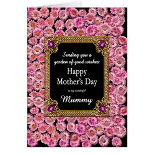 Mummy Moederdag Pink Daisies