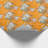 Mummy Mok Halloween Cadeaupapier (Hoek)