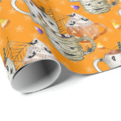 Mummy Mok Halloween Cadeaupapier (Rol Hoek)