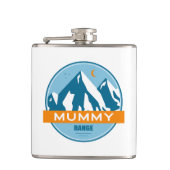 Mummy Mountain Range Colorado Heupfles (Voorkant)