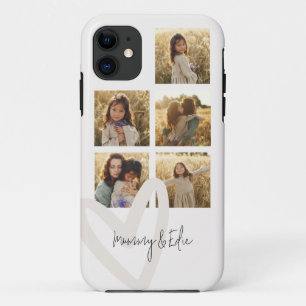 Mummy multi foto crème hart elegant stijlvol Case-Mate iPhone case