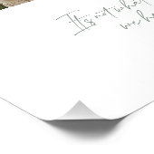 Mummy multi foto hartwijze groen citaat elegant foto afdruk (Hoek)