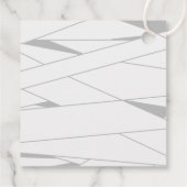 Mummy om te worden | Halloween Baby shower Bedankjes Labels (Achterkant)