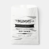 Mummy om te worden | Halloween Baby shower Bedankzakje (Voorkant)