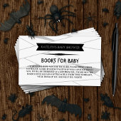 Mummy om te worden | Halloween Baby shower Book Informatiekaartje