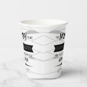 Mummy om te worden | Halloween Baby shower Papieren Bekers (Rechts)