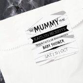 Mummy om te worden | Halloween Baby shower Vierkante Sticker