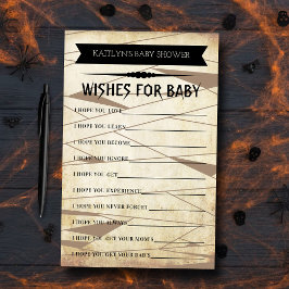  Mummy om te worden | Halloween Baby shower Wishes