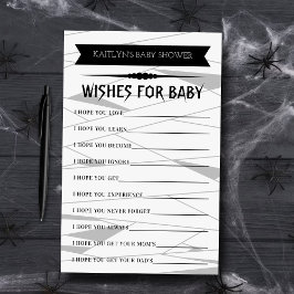 Mummy om te worden | Halloween Baby shower Wishes