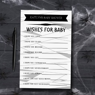 Mummy om te worden   Halloween Baby shower Wishes