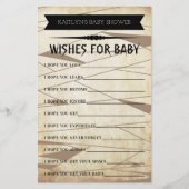 Mummy om te worden | Halloween Baby shower Wishes (Voorkant)