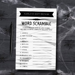 Mummy om te worden | Halloween Baby shower Word Ga