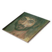 Mummy Portret van een Man uit Fayum, Romano-Egypti Tegeltje (Zijkant)