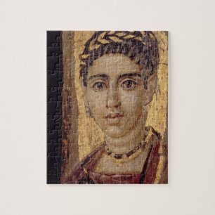Mummy Portret van een vrouw uit Fayum, Romano-Egyp Legpuzzel