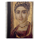 Mummy Portret van een vrouw uit Fayum, Romano-Egyp Notitieboek (Voorkant)
