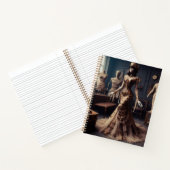 Mummy Queen Steampunk  Victoriaans Notitieboek (Binnen)