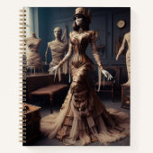 Mummy Queen Steampunk  Victoriaans Notitieboek (Voorkant)