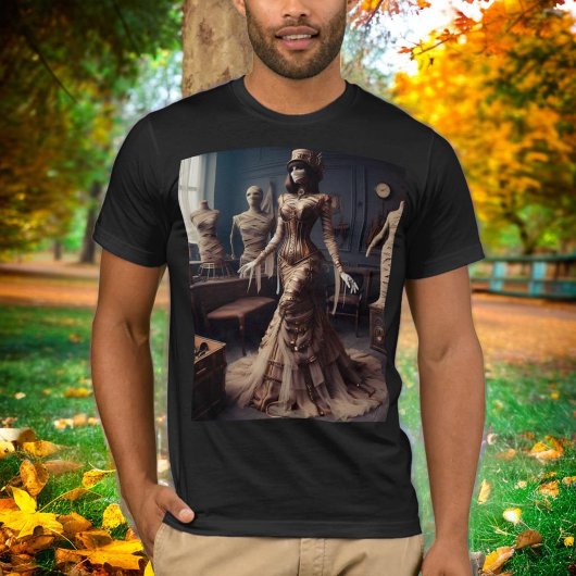 Mummy Queen Steampunk  Victoriaans T-shirt