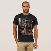 Mummy Queen Steampunk  Victoriaans T-shirt (Voorkant volledig)