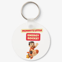 Mummy’s Little Energy Rocket Keychain
