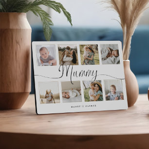 Mummy Script Fotocollage Moederdag Keepsake Fotoplaat