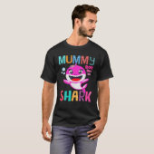 Mummy Shark Doo Doo - Moederdag mammie haai T-shirt (Voorkant volledig)