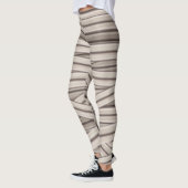 Mummy Strepen Halloween Leggings (Links)